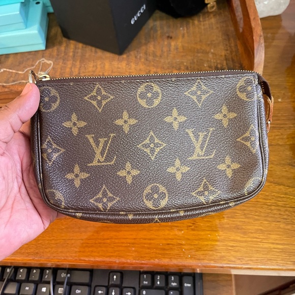 Authentic Louis Vuitton  Monogram Mini  Pochette - Picture 12 of 16